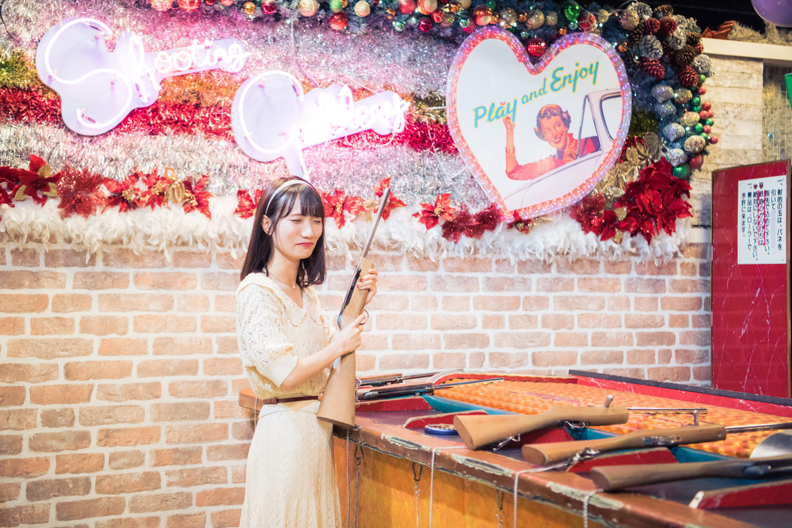 江嶋綾恵梨（26時のマスカレイド）｜デックス東京ビーチ『シューティングギャラリー』