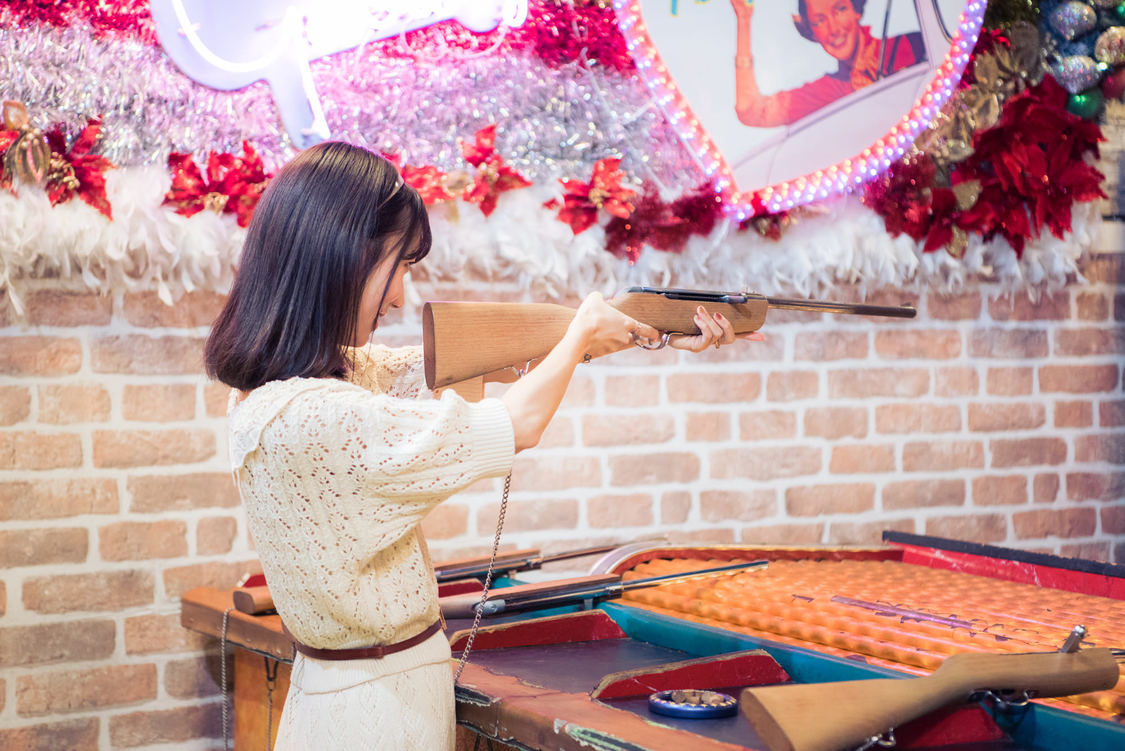 江嶋綾恵梨（26時のマスカレイド）｜デックス東京ビーチ『シューティングギャラリー』