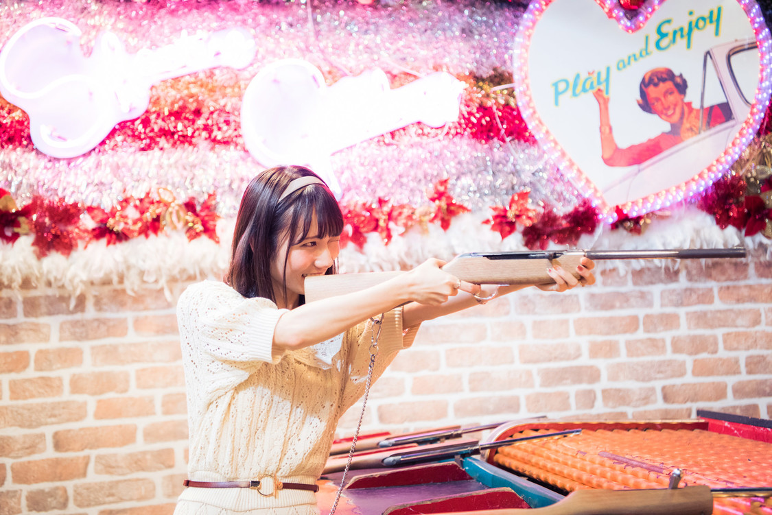 江嶋綾恵梨（26時のマスカレイド）｜デックス東京ビーチ『シューティングギャラリー』