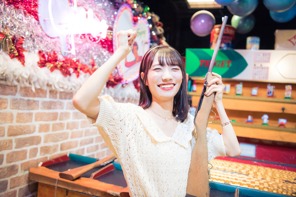 江嶋綾恵梨（26時のマスカレイド）｜デックス東京ビーチ『シューティングギャラリー』