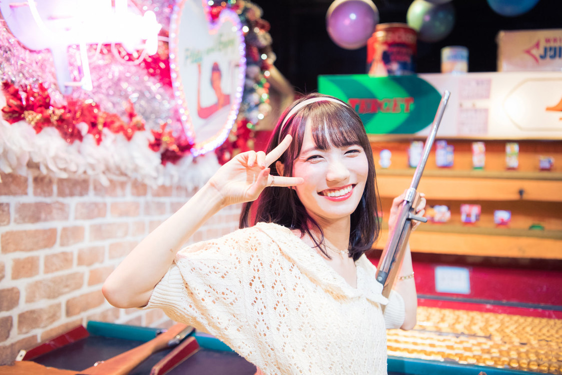 江嶋綾恵梨（26時のマスカレイド）｜デックス東京ビーチ『シューティングギャラリー』