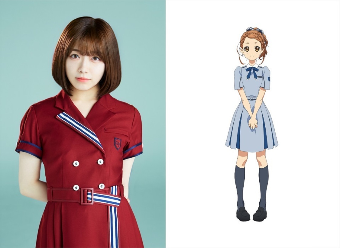 倉岡水巴（河野都 役）／©ANIME 22/7