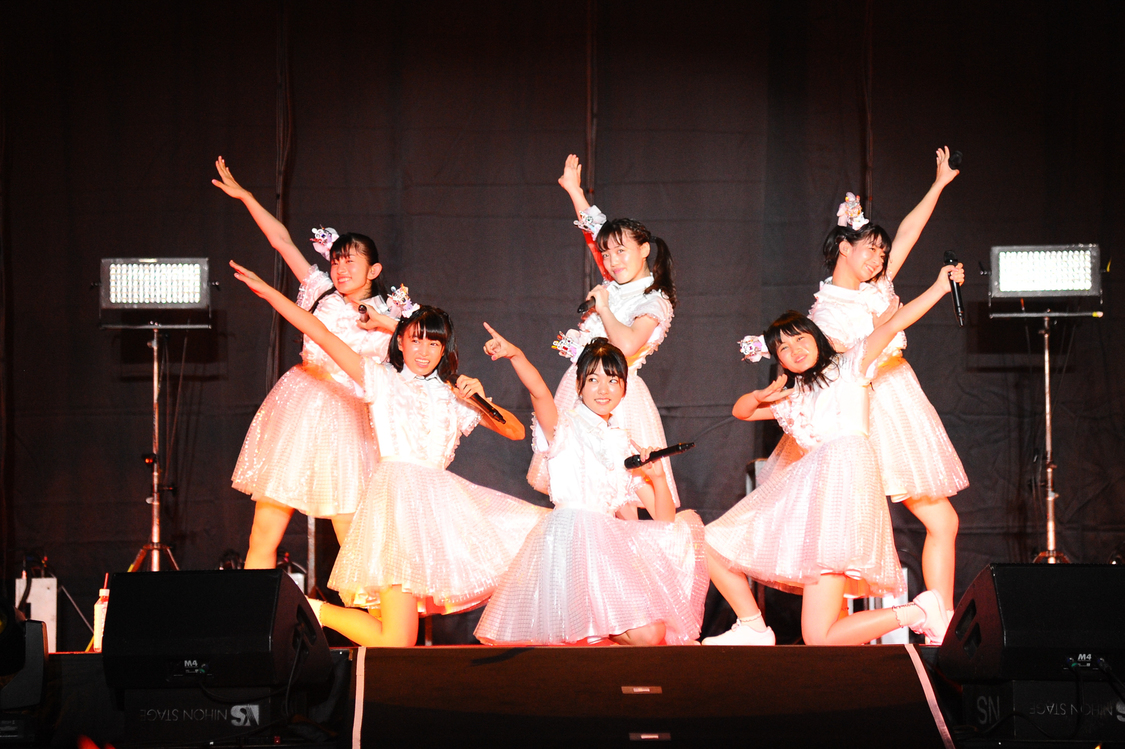 ＜@ JAM EXPO 2018＞8月25日「ばってん少女隊」ストロベリーステージ