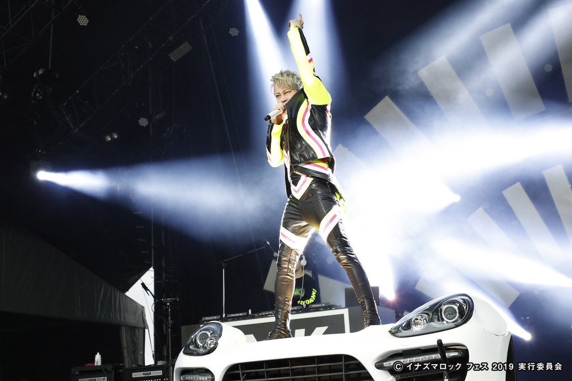 西川貴教＜イナズマロック フェス2019＞｜烏丸半島芝生広場（2019年9月21日）