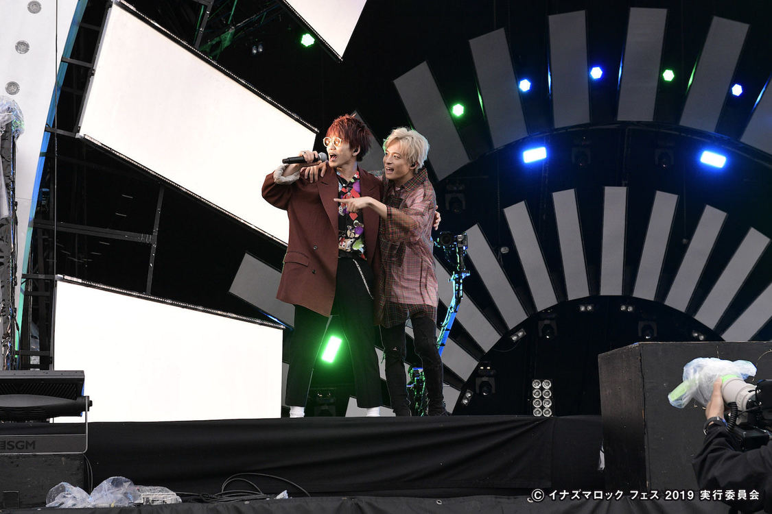 Da-iCE＜イナズマロック フェス2019＞｜烏丸半島芝生広場（2019年9月21日）