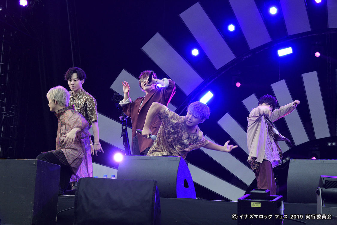 Da-iCE＜イナズマロック フェス2019＞｜烏丸半島芝生広場（2019年9月21日）