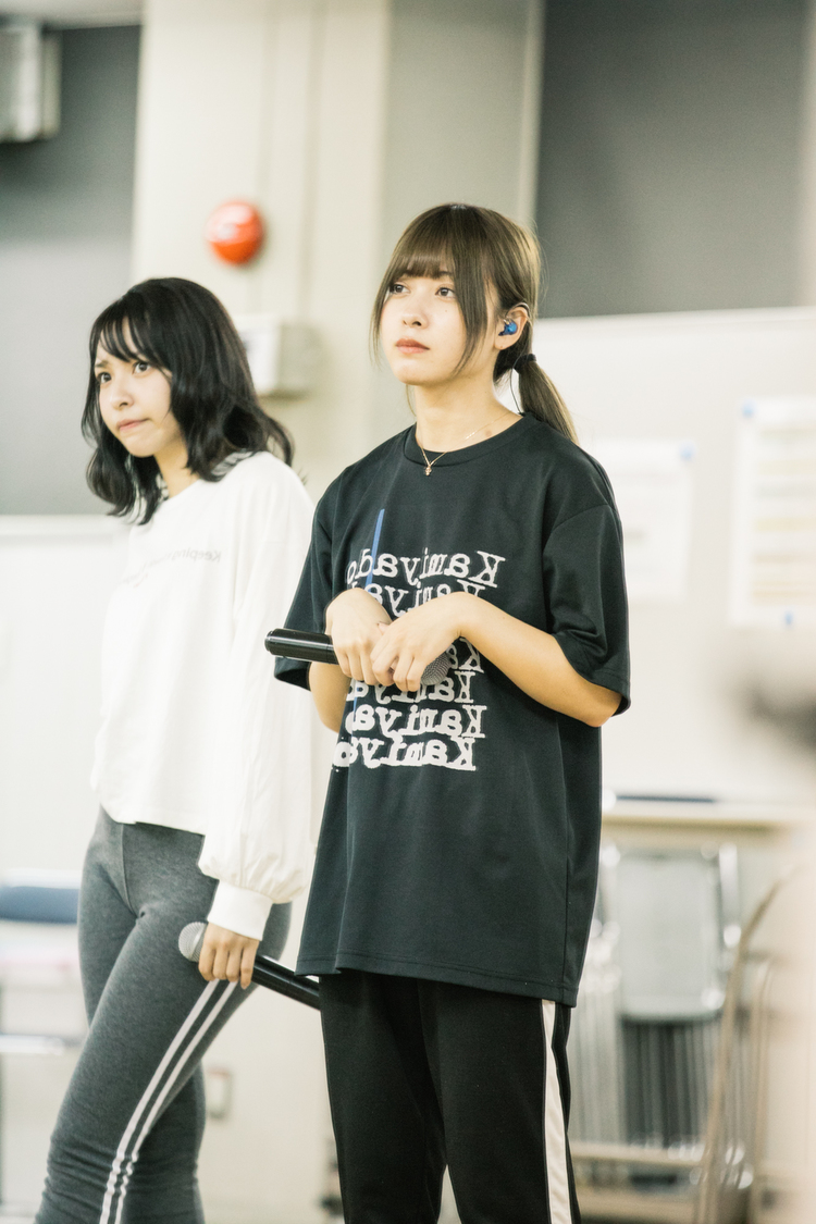 一ノ瀬みか、羽島めい＜神宿5周年記念ワンマンライブ 神が宿る場所～君が君らしくあればいいのさ～＞ゲネプロより