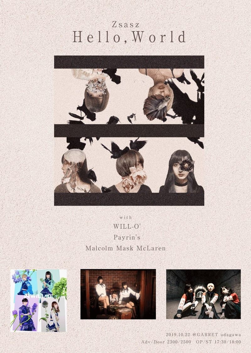 Zsaszお披露目ライブ＜Hello,World＞