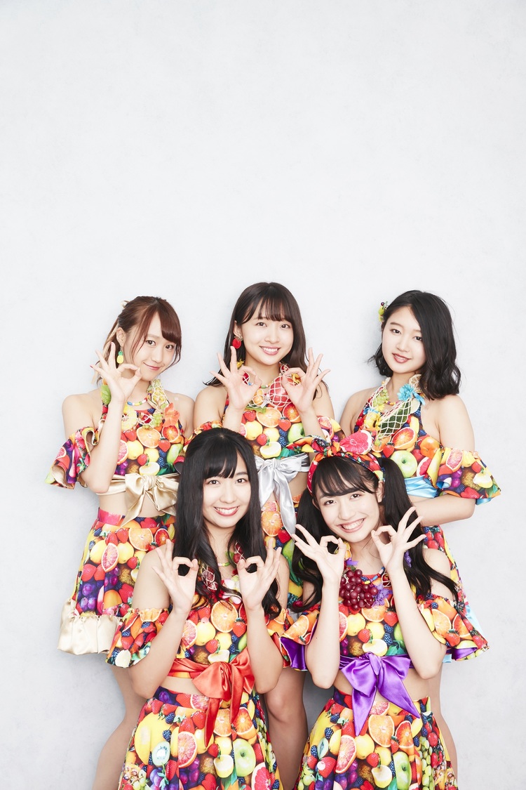 SUPER☆GiRLS：渡邉ひかる、溝手るか、渡邉幸愛、長尾しおり、内村莉彩