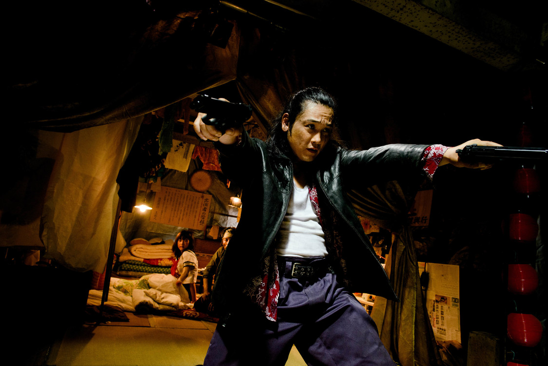 映画『爆裂魔神少女 バーストマシンガール』アクションカット