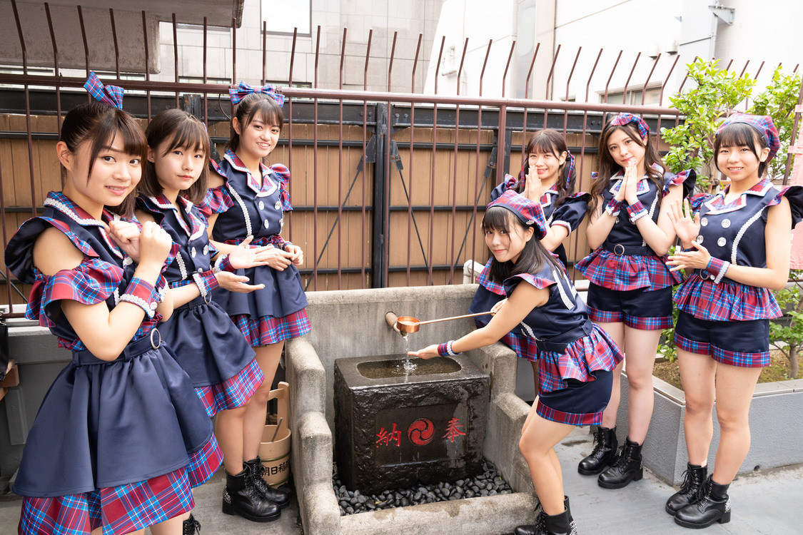 アップアップガールズ（２）｜東京・朝日稲荷神社