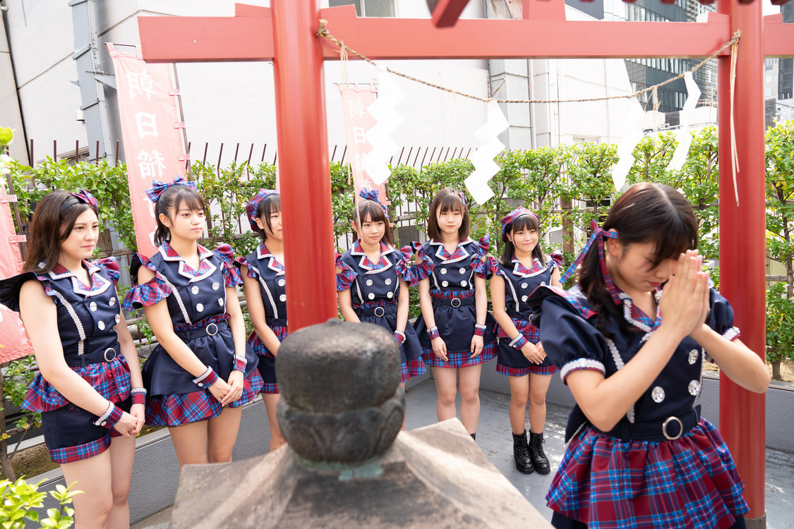 アップアップガールズ（２）｜東京・朝日稲荷神社