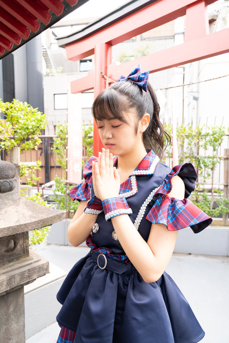 吉川茉優（アップアップガールズ（２））｜東京・朝日稲荷神社