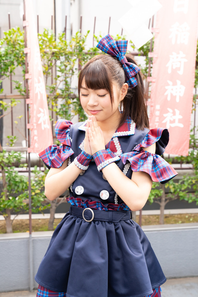 中川千尋（アップアップガールズ（２））｜東京・朝日稲荷神社