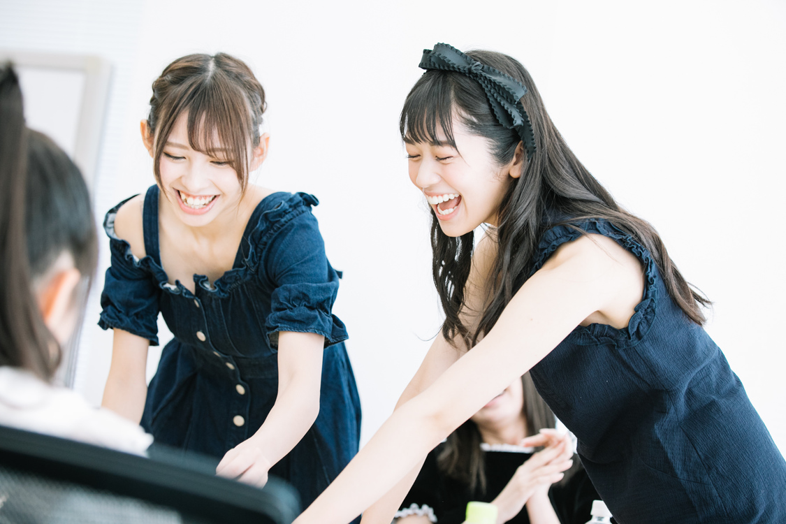 沖口優奈、浅野杏奈