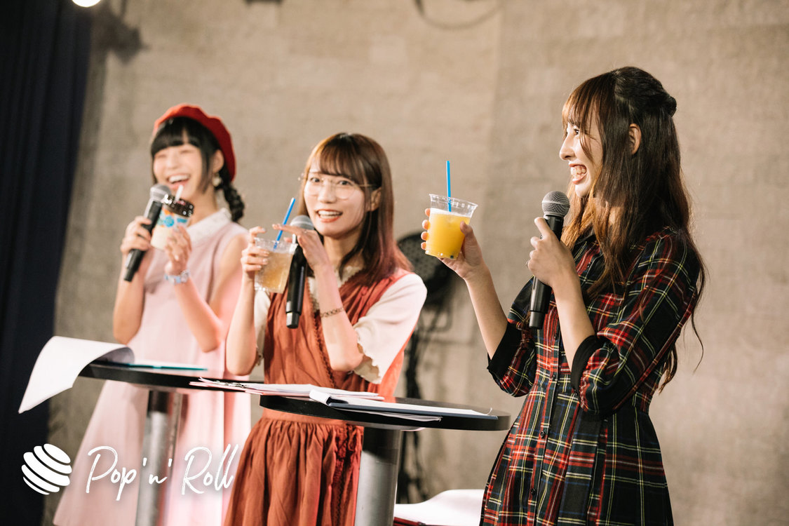 寺嶋由芙、江嶋綾恵梨（26時のマスカレイド）、沖口優奈（マジカル・パンチライン）＜ぽぷろないと vol.9＞