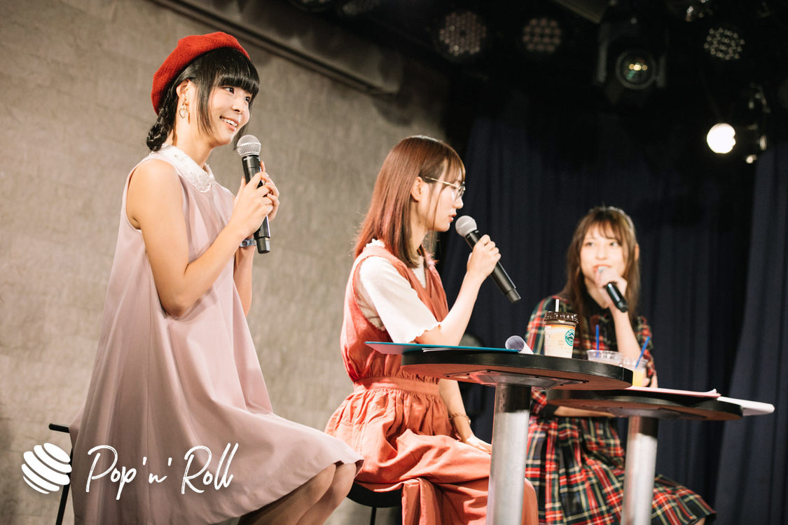 寺嶋由芙、江嶋綾恵梨（26時のマスカレイド）、沖口優奈（マジカル・パンチライン）＜ぽぷろないと vol.9＞