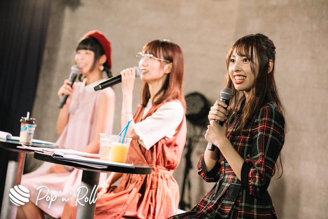 寺嶋由芙、江嶋綾恵梨（26時のマスカレイド）、沖口優奈（マジカル・パンチライン）＜ぽぷろないと vol.9＞