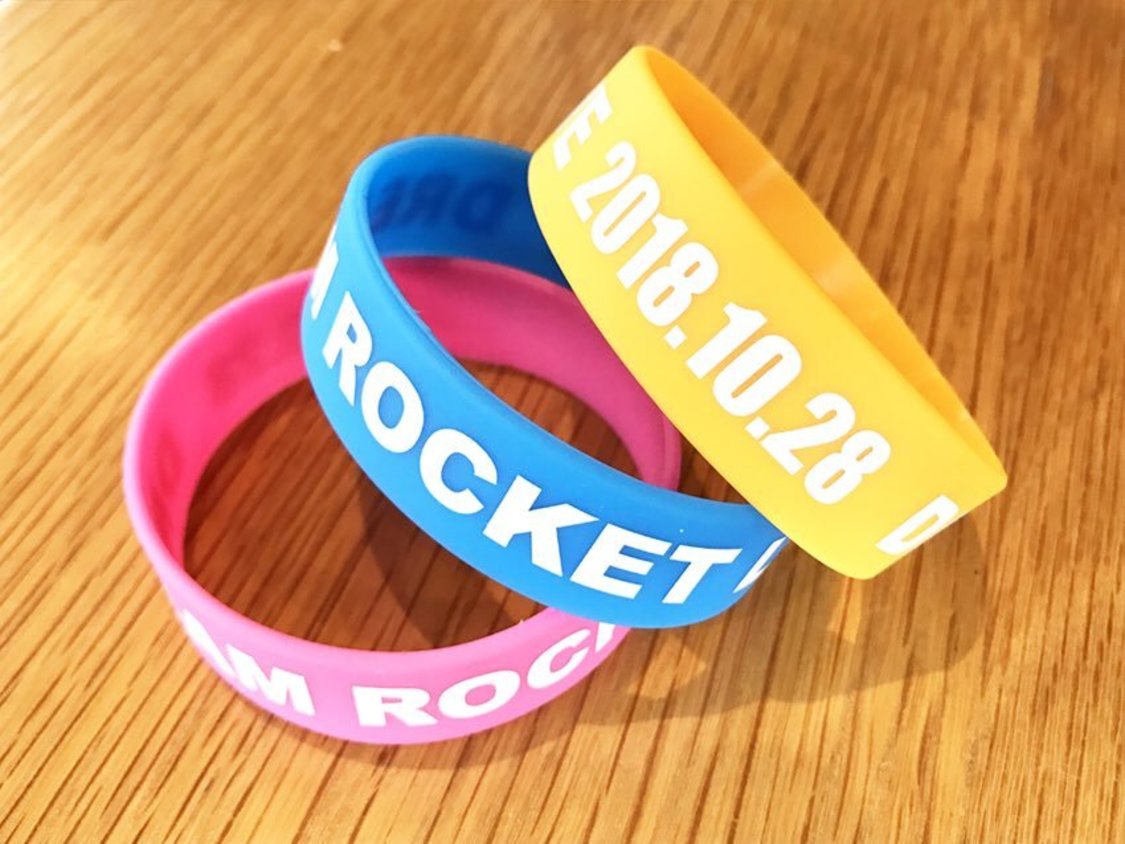 ライブオリジナルシリコンバンド