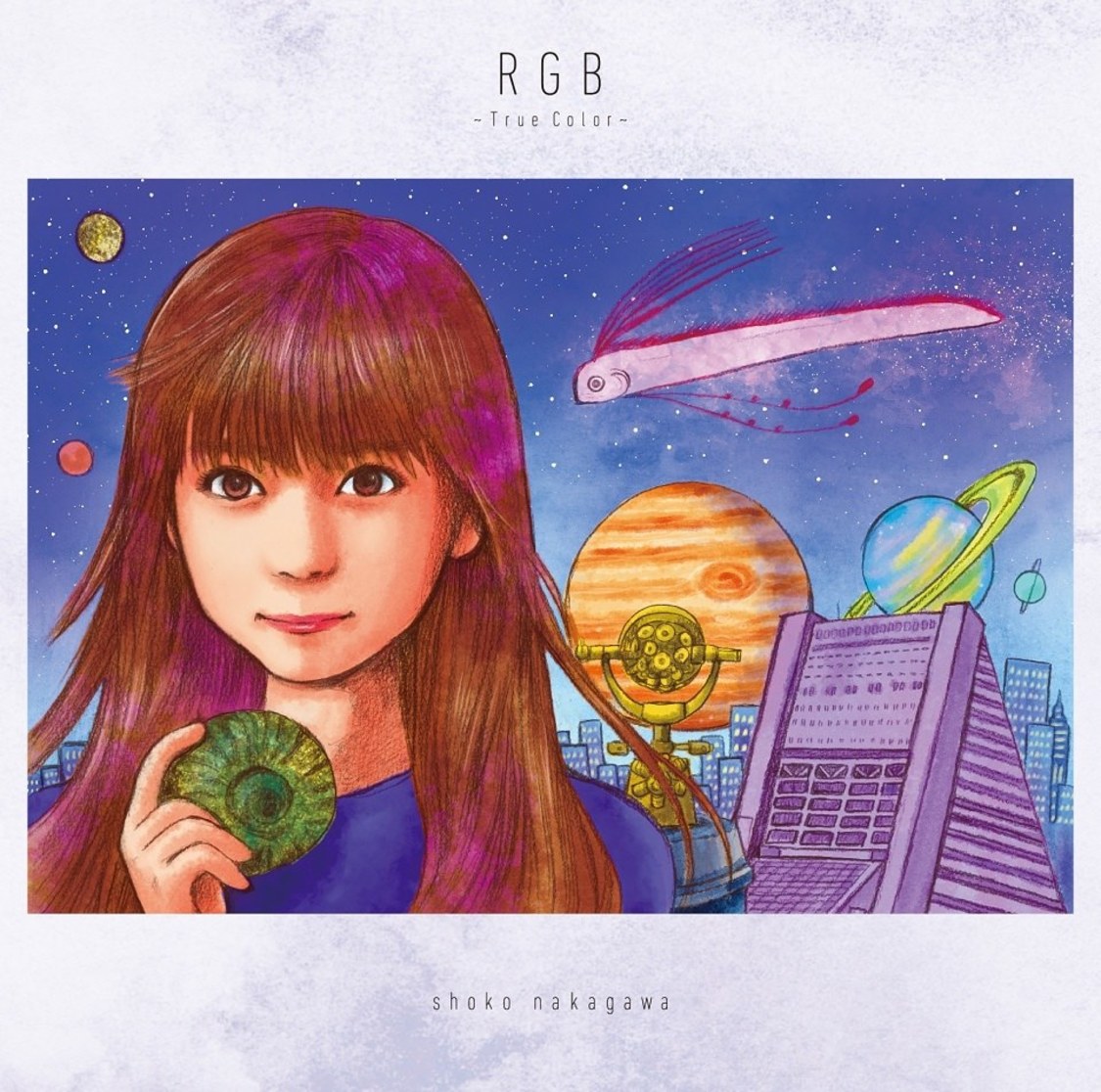5thアルバム『RGB 〜True Color〜』青盤（通常盤）