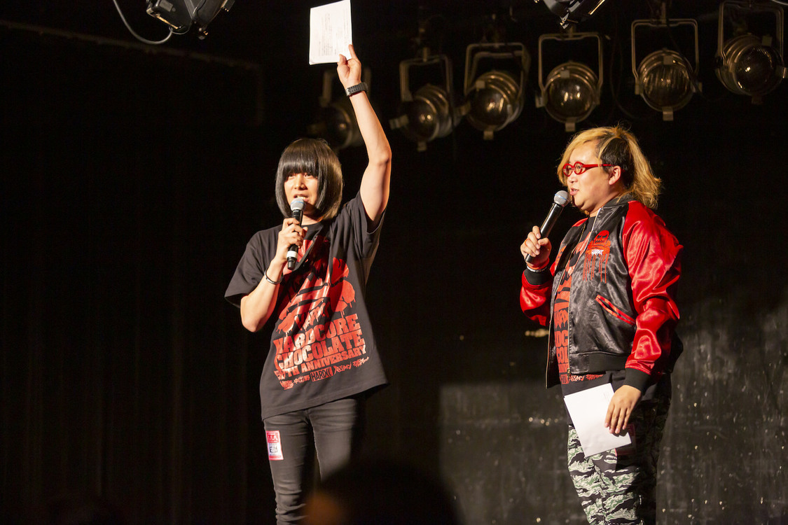 オープニングトーク＜ハードコアチョコレートフェス -殺戮の20周年-＞｜渋谷TSUTAYA O-EAST（2019年10月9日）