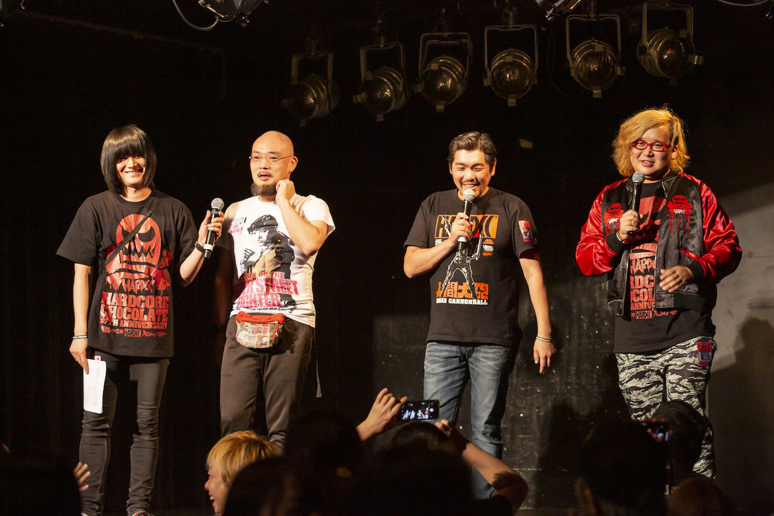 オープニングトーク＜ハードコアチョコレートフェス -殺戮の20周年-＞｜渋谷TSUTAYA O-EAST（2019年10月9日）