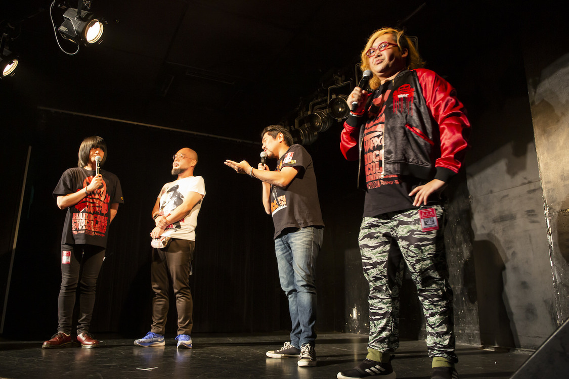 オープニングトーク＜ハードコアチョコレートフェス -殺戮の20周年-＞｜渋谷TSUTAYA O-EAST（2019年10月9日）