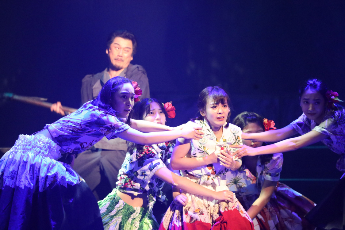 舞台『フラガール』メディア向けゲネプロ・囲み取材より