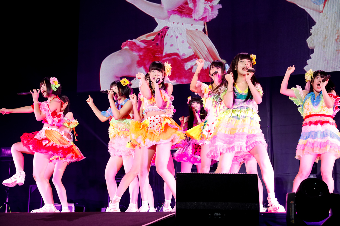 ＜@JAM EXPO 2018＞8月25日「虹のコンキスタドール」ストロベリーステージ