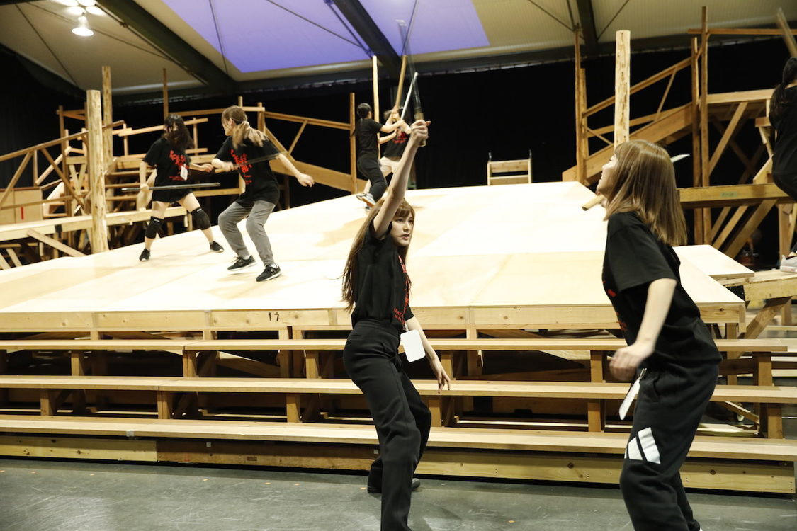 特別公演＜仁義なき戦い〜彼女（おんな）たちの死闘篇〜＞公開稽古（2019年10月24日）