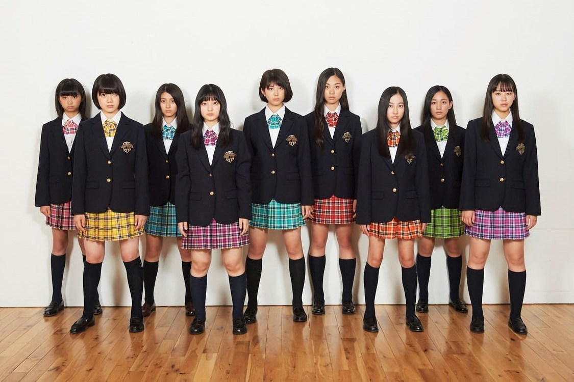 写真左から、岩本知歩、菊地樹美、唯藤絵舞、中島萌望、駒木根心捺、山川愛理、東郷姫奈、紺谷美友、加藤子美月