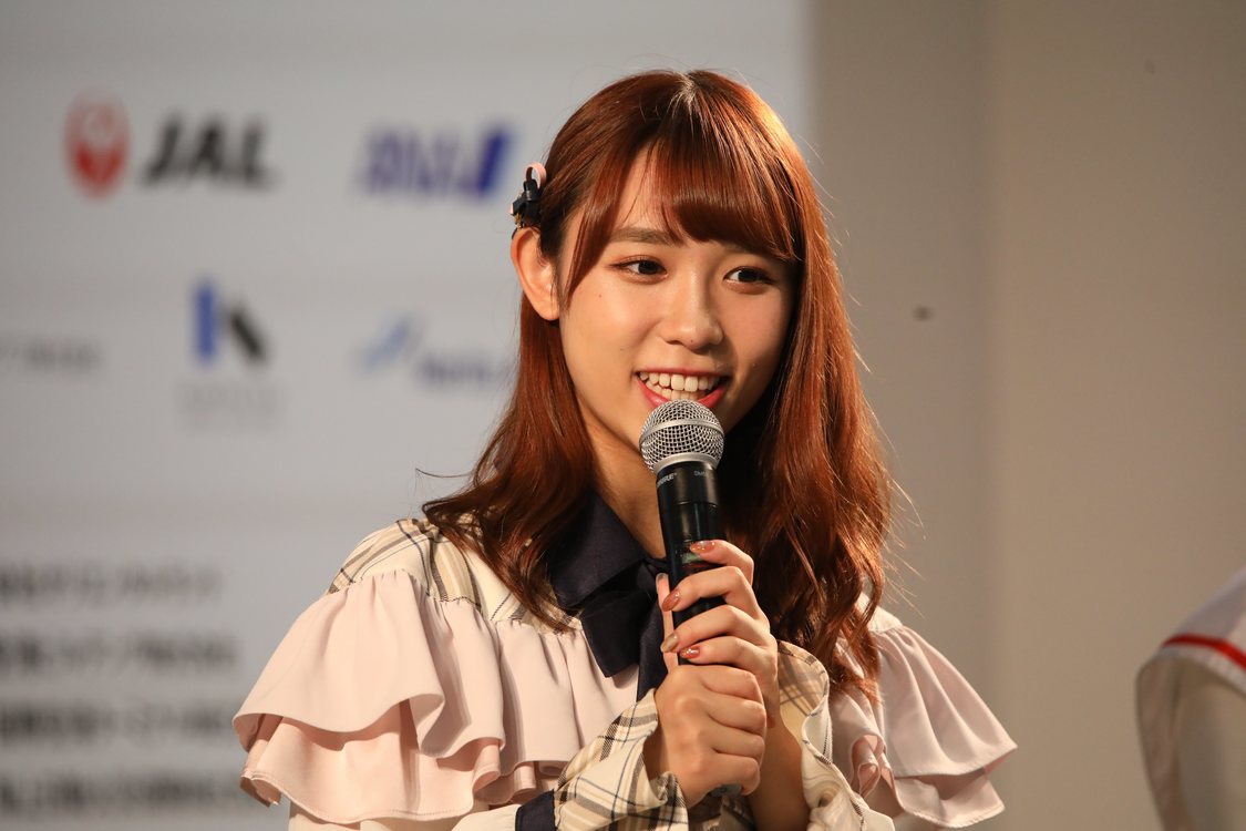 AKB48チーム8 山本瑠香＜ツーリズムEXPOジャパン2019＞｜インテックス大阪（2019年10月27日）