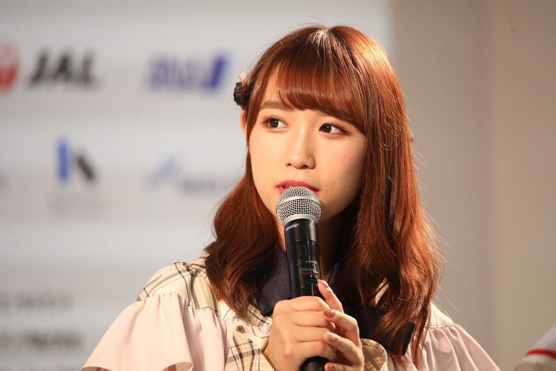 AKB48チーム8 山本瑠香＜ツーリズムEXPOジャパン2019＞｜インテックス大阪（2019年10月27日）