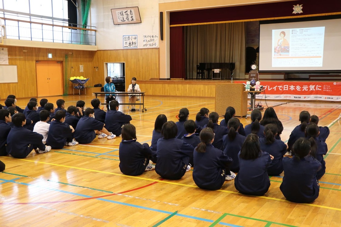 AKB48チーム8 髙橋彩香＜フェアプレイスクール＞｜長野県信濃町立信濃小中学校（2019年10月25日）