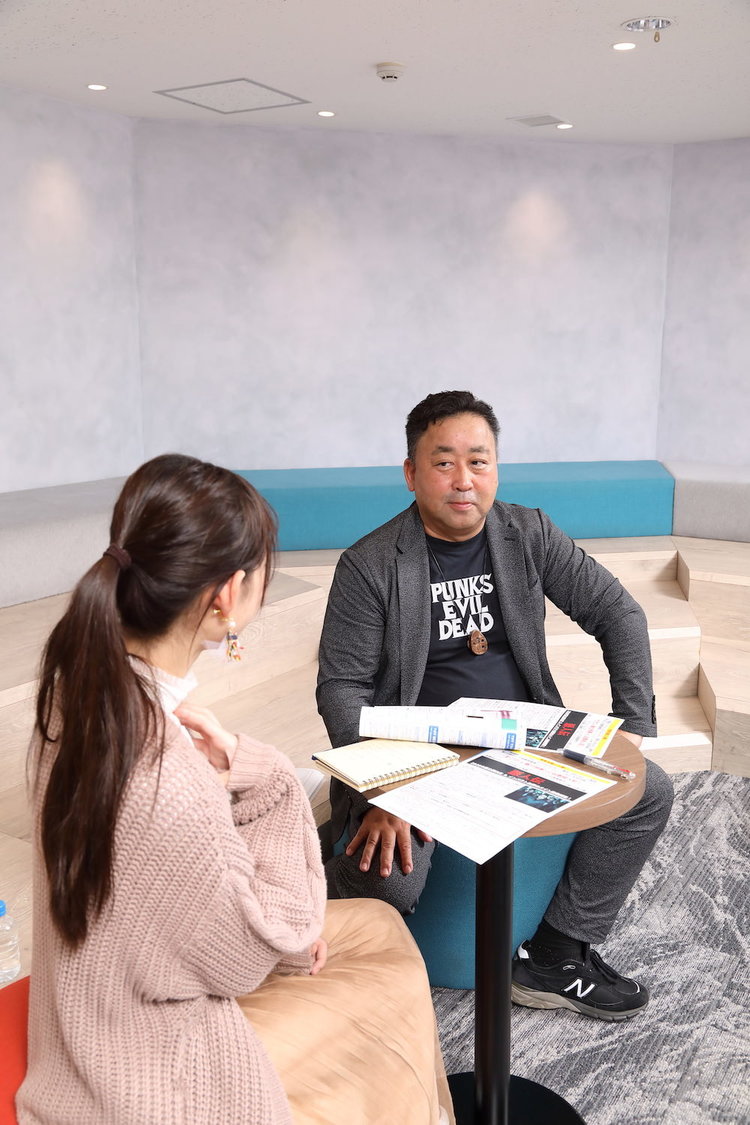 沖口優奈、大場渉太