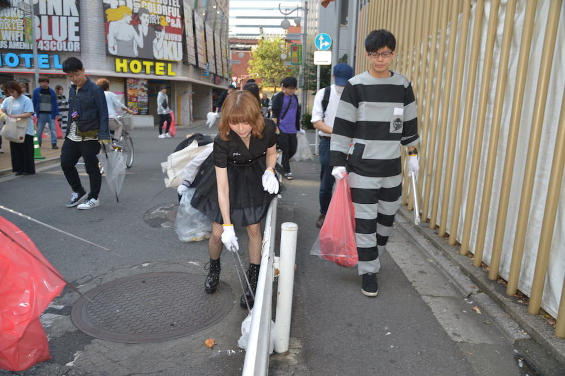 ZOC 戦慄かなの＜ゴミ拾いイベント＞（2019年11月1日）