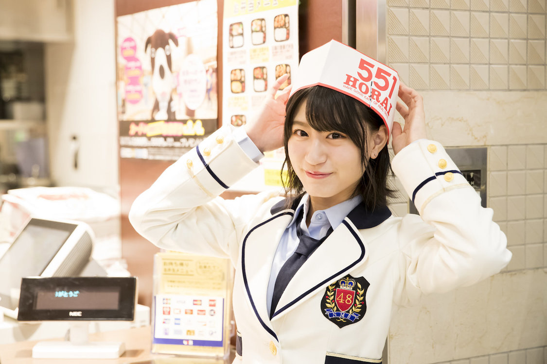 NMB48×551蓬莱＜初恋×豚まん至上主義＞キャンペーン｜大阪・551蓬莱なんばウォーク店（2019年11月9日）