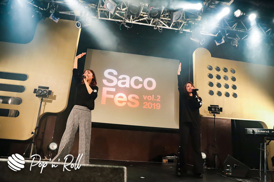 サコツ（槙田紗子＆林愛夏）＜サコフェスvol.2＞ライブレポート