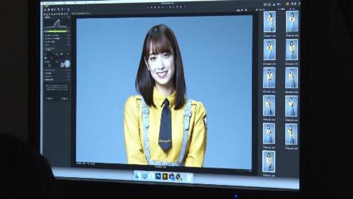 撮影メイキングより