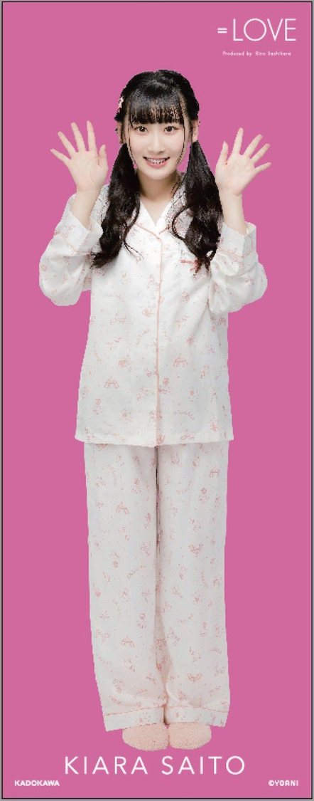 等身大タペストリー（180cm×70cm）