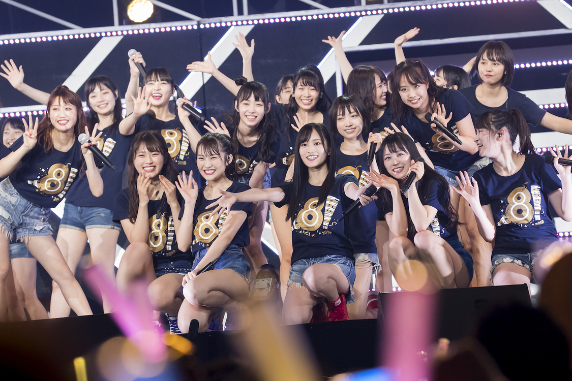 ＜NMB48 8th Anniversary LIVE＠大阪城ホール＞より