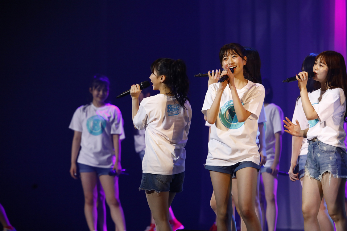 ＜HKT48 8周年前夜祭コンサート＞©AKS
