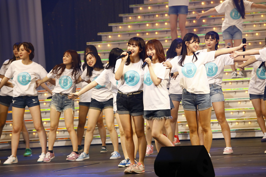 ＜HKT48 8周年前夜祭コンサート＞©AKS