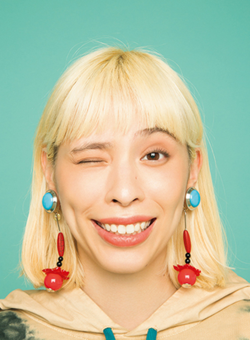 Rachel（chelmico）／『装苑』 2020年1月号／撮影：小濱晴美