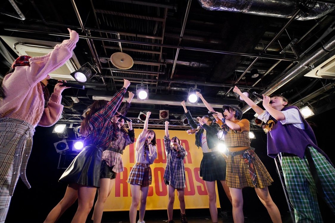 ＜アップアップガールズ（2）『#アオハル2500』達成フリーワンマンライブ＞タワーレコード渋谷店B1F CUTUP STUDIO（2019年11月30日）