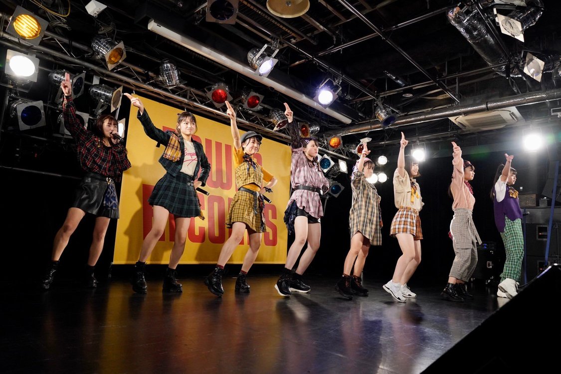 ＜アップアップガールズ（2）『#アオハル2500』達成フリーワンマンライブ＞タワーレコード渋谷店B1F CUTUP STUDIO（2019年11月30日）