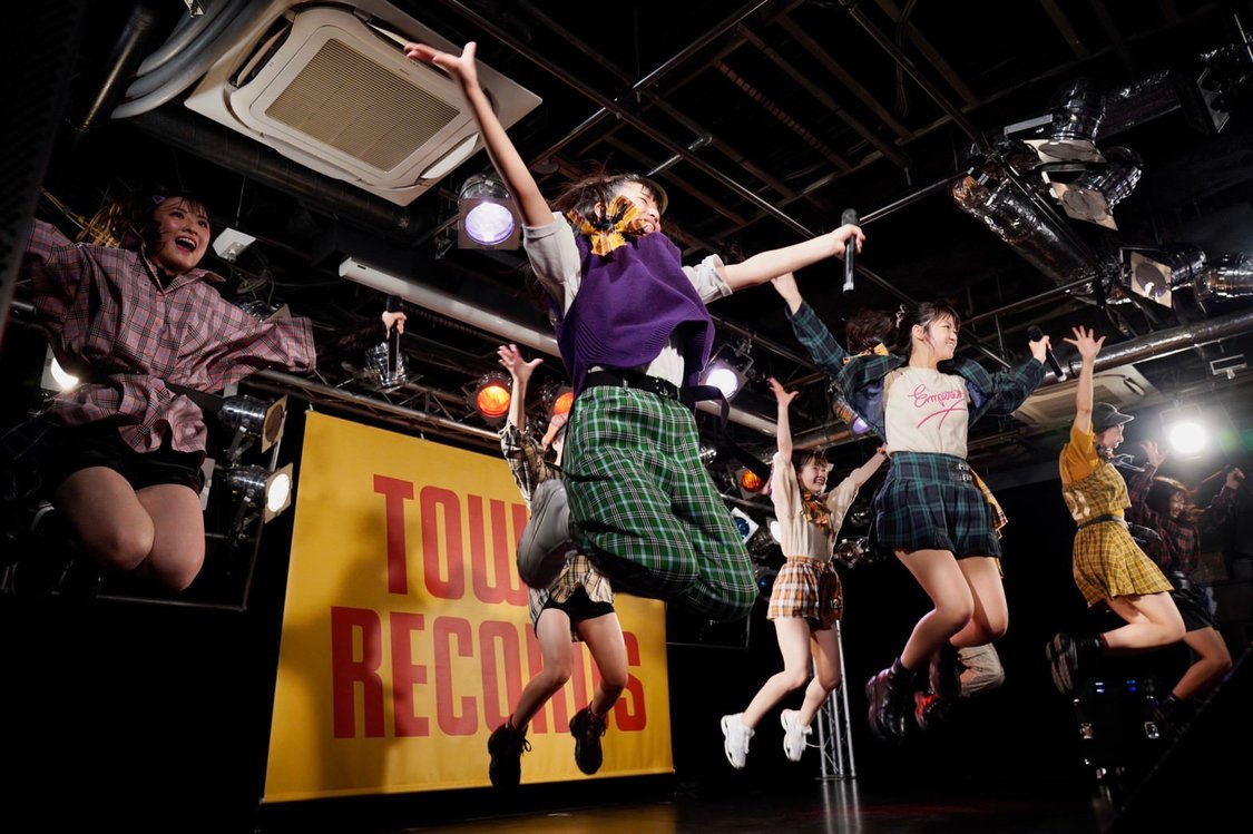 ＜アップアップガールズ（2）『#アオハル2500』達成フリーワンマンライブ＞タワーレコード渋谷店B1F CUTUP STUDIO（2019年11月30日）