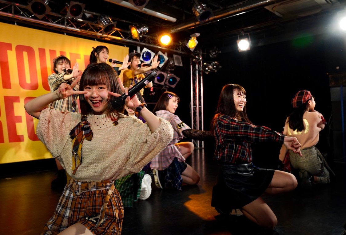 ＜アップアップガールズ（2）『#アオハル2500』達成フリーワンマンライブ＞タワーレコード渋谷店B1F CUTUP STUDIO（2019年11月30日）