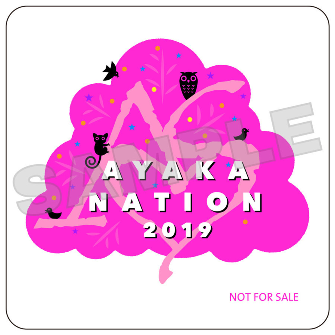 佐々木彩夏（ももいろクローバーZ）『AYAKA NATION 2019 in Yokohama Arena Blu-ray & DVD』特製コースター