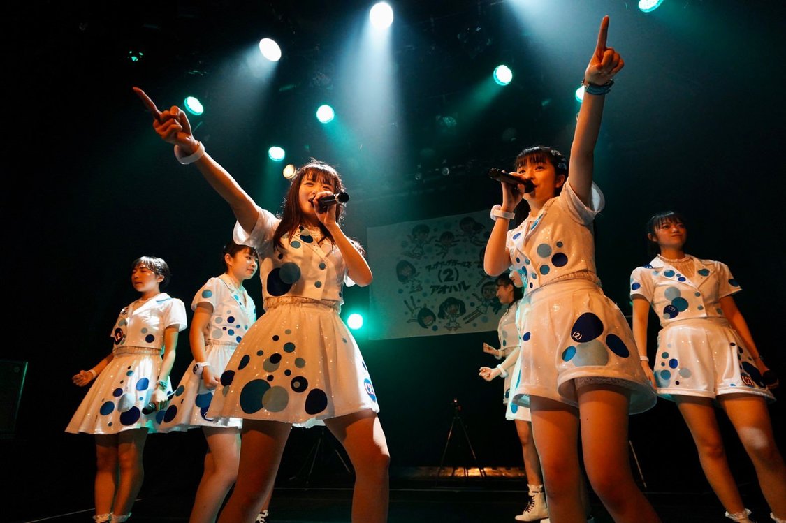 ＜アップアップガールズ（２） アオハルDecember＞初台 The DOORS（2019年12月1日）